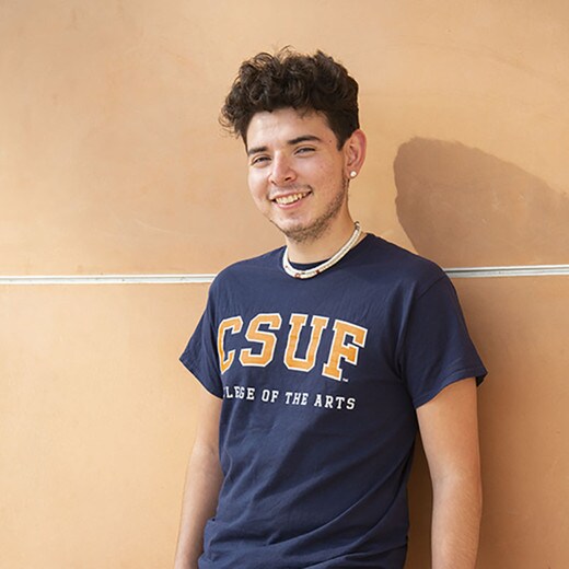 CSUF College of the Arts Tee - Navy